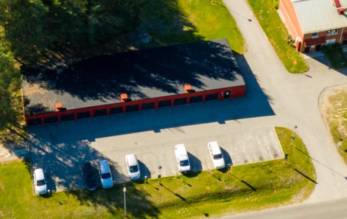 Moms parkering flygbild sävast